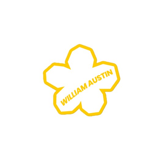 William Austin Flower Sticker